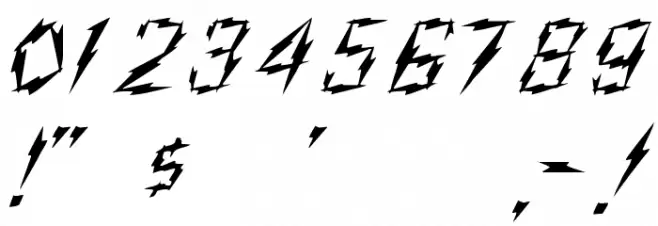 Aarco- Font Alte caractere