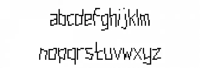 Aardvark Cwm Type Regular 字体 小写