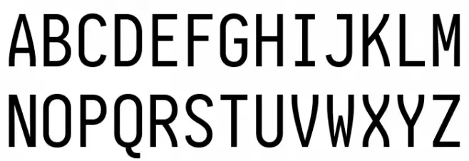 Aardvark Fixed Fonte MAIÚSCULAS