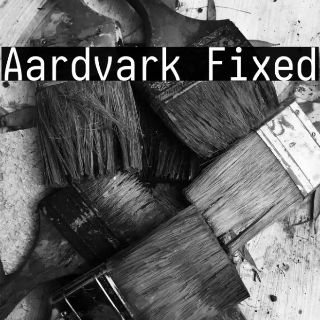 Aardvark Fixed Font examples