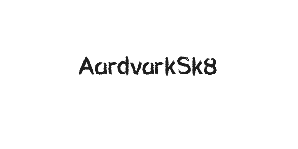 AardvarkSk8 Logo