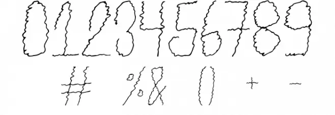 Aaric Font OTHER CHARS