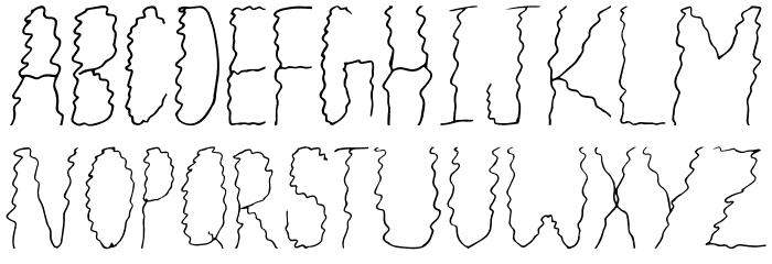 Aaric Font UPPERCASE