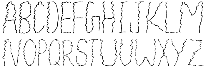 Aaric Font LOWERCASE