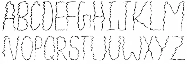 Aaric Font LOWERCASE