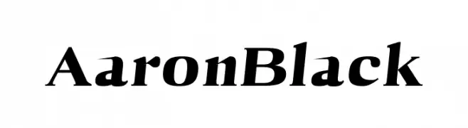 Aaron Black    Free Fonts Download