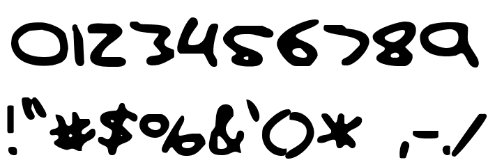 AaronYOFF フォント その他の文字