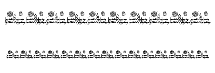 Aayat Quraan 14 Font OTHER CHARS