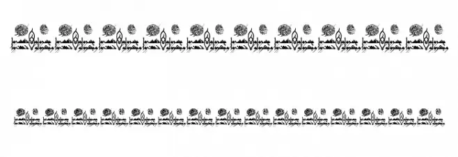 Aayat Quraan 14 Font OTHER CHARS