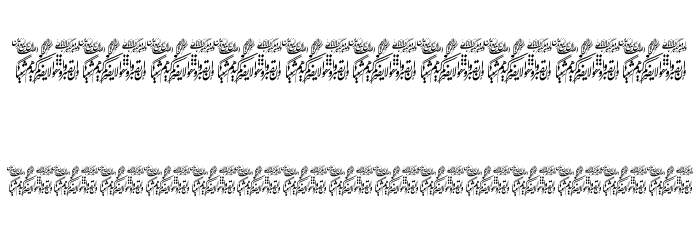 Aayat Quraan 15 Font OTHER CHARS