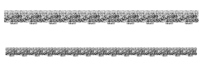 Aayat Quraan 26 Font OTHER CHARS