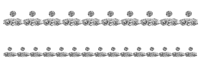 Aayat Quraan_032 Font OTHER CHARS