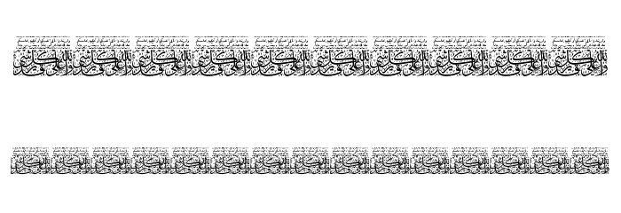 Aayat Quraan_033 Font OTHER CHARS