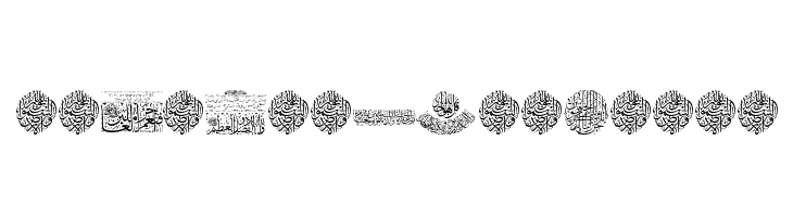 Aayat Quraan_034 フォント