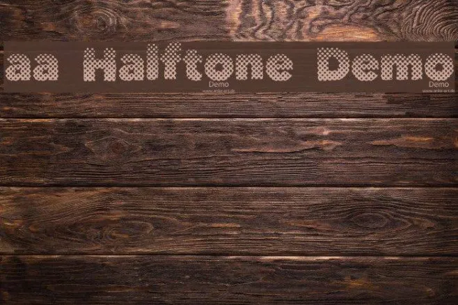 aa Halftone Demo Example 1
