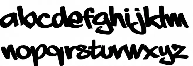aaaiight! fat フォント 小文字