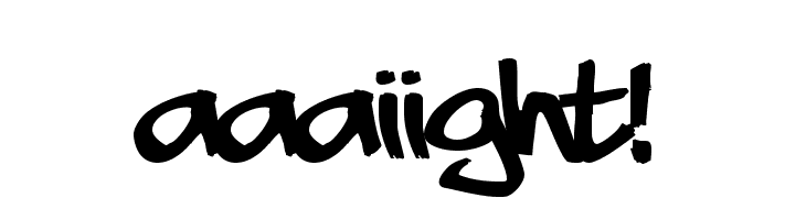 aaaiight! لخطوط تنزيل