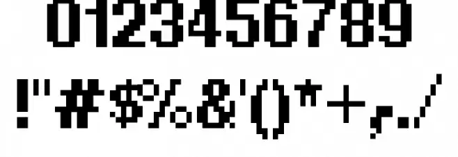 aansa Font OTHER CHARS