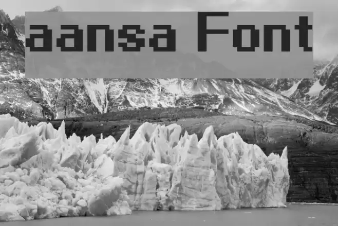 aansa Font examples
