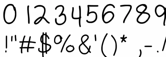 aaron Font OTHER CHARS