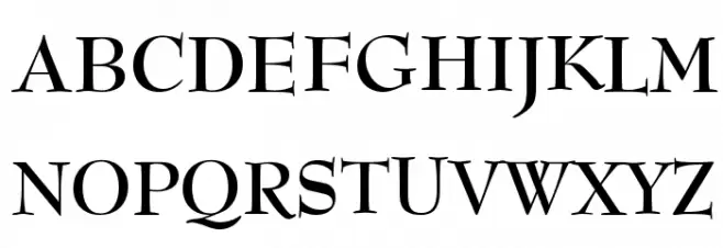 AB Majik フォント 大文字
