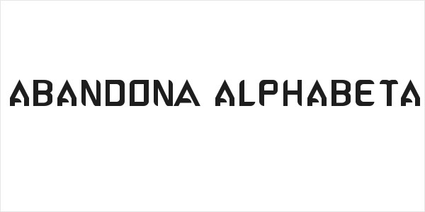 ABANDON-ALPHABETA Logo