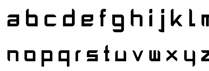 ABANDON-ALPHABETA Font LOWERCASE