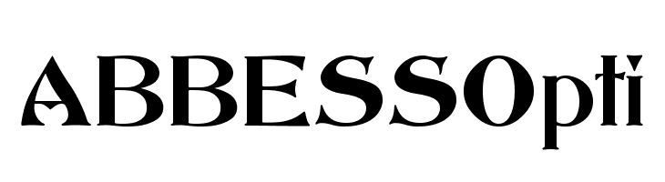 ABBESSOpti Font
