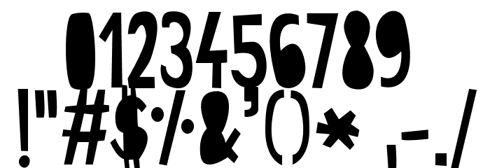 ABCFONT-HPLHS Font OTHER CHARS