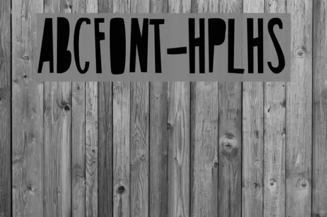 ABCFONT-HPLHS Fonte examples