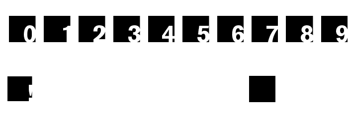ABCLogosXYZ-Bold Font OTHER CHARS