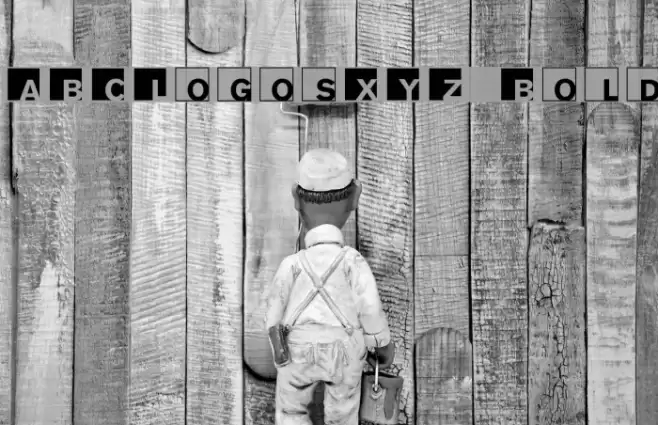 ABCLogosXYZ-Bold फ़ॉन्ट examples