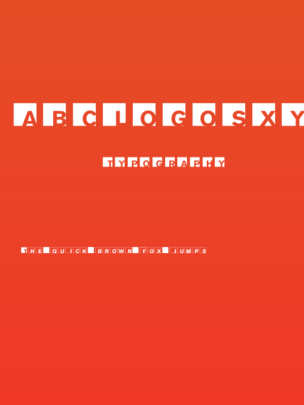 ABCLogosXYZ-Bold Poster