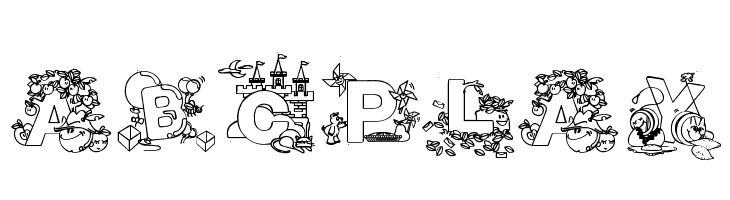 ABCPlay Шрифта