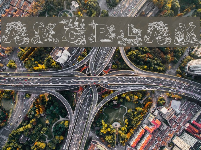 ABCPlay Font examples