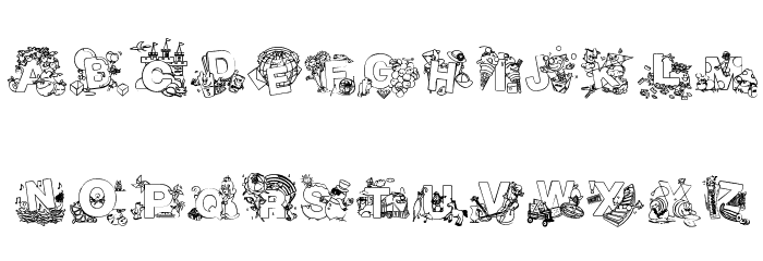 ABCPlay Font LOWERCASE