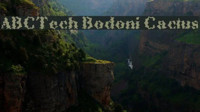 ABCTech Bodoni Cactus Example 3