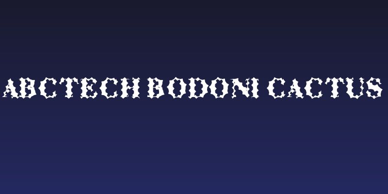 ABCTech Bodoni Cactus Social Header