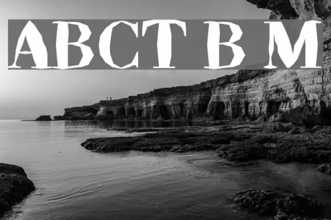 ABCTech Bodoni Mangle Font examples