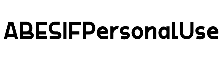 ABESIF Personal Use  لخطوط تنزيل