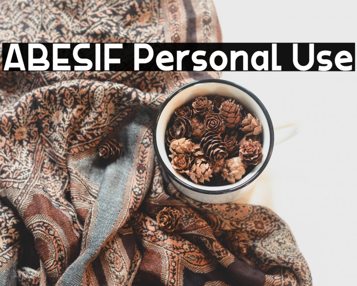 ABESIF Personal Use Example 1