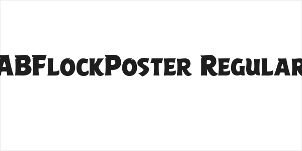 ABFlockPoster Regular Logo