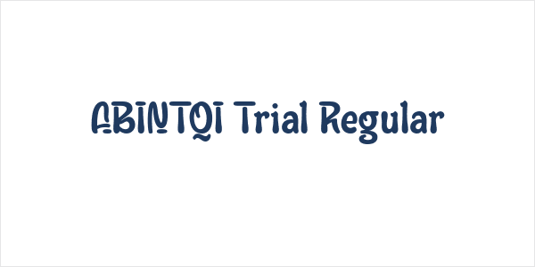 ABINTQI Trial Regular Logo