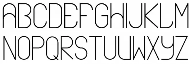ABLAX Schriftart Groß