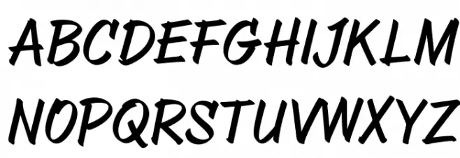ABOVEADEMOVERSION Schriftart Groß