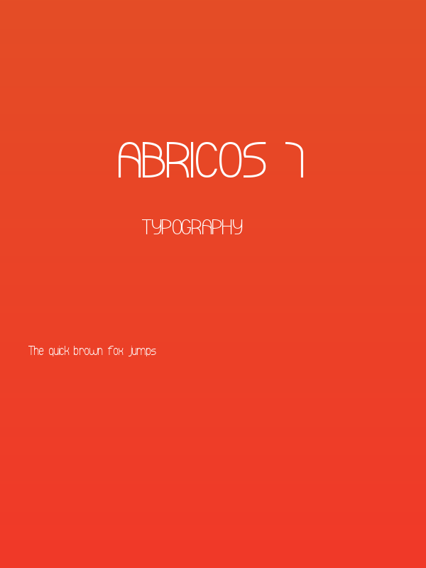 ABRICOS 7 Poster