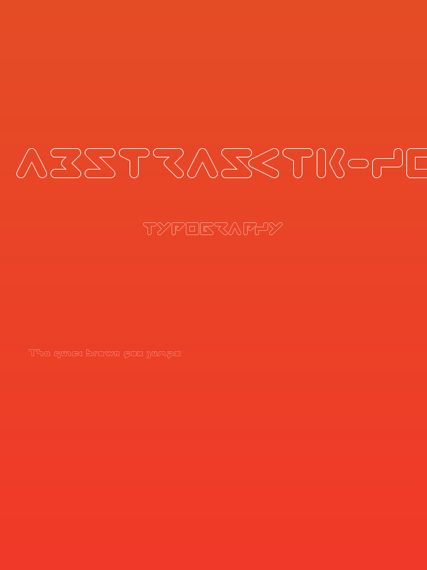 ABSTRASCTIK-Hollow Poster