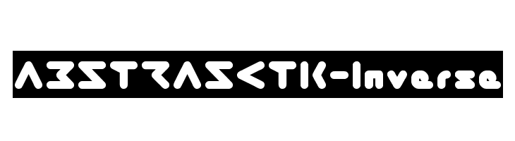 ABSTRASCTIK-Inverse फ़ॉन्ट