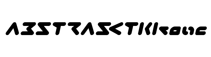 ABSTRASCTIK Italic  font caratteri gratis