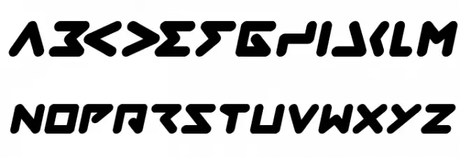 ABSTRASCTIK Italic Шрифта ВЕРХНИЙ